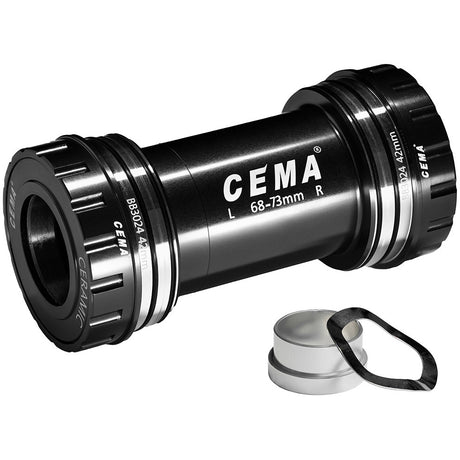 CEMA BRACKETAS BB30 blokada SRAM GXP-RVS-ZWART