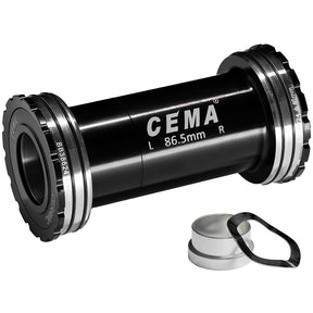 CEMA BRACKETAS BB386 blokada SRAM GXP-RVS-ZWART