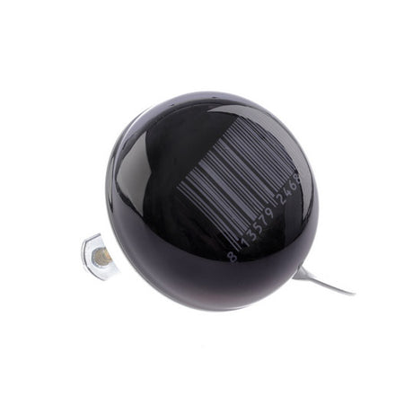 NV Ding Dong Bel 60 mm Stipes Black z kartą kodu kreskowego