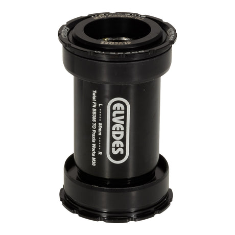Twist Fit Bottom Breach Elvedes dla BB386 Praxis Road MTB 46 x 86 mm