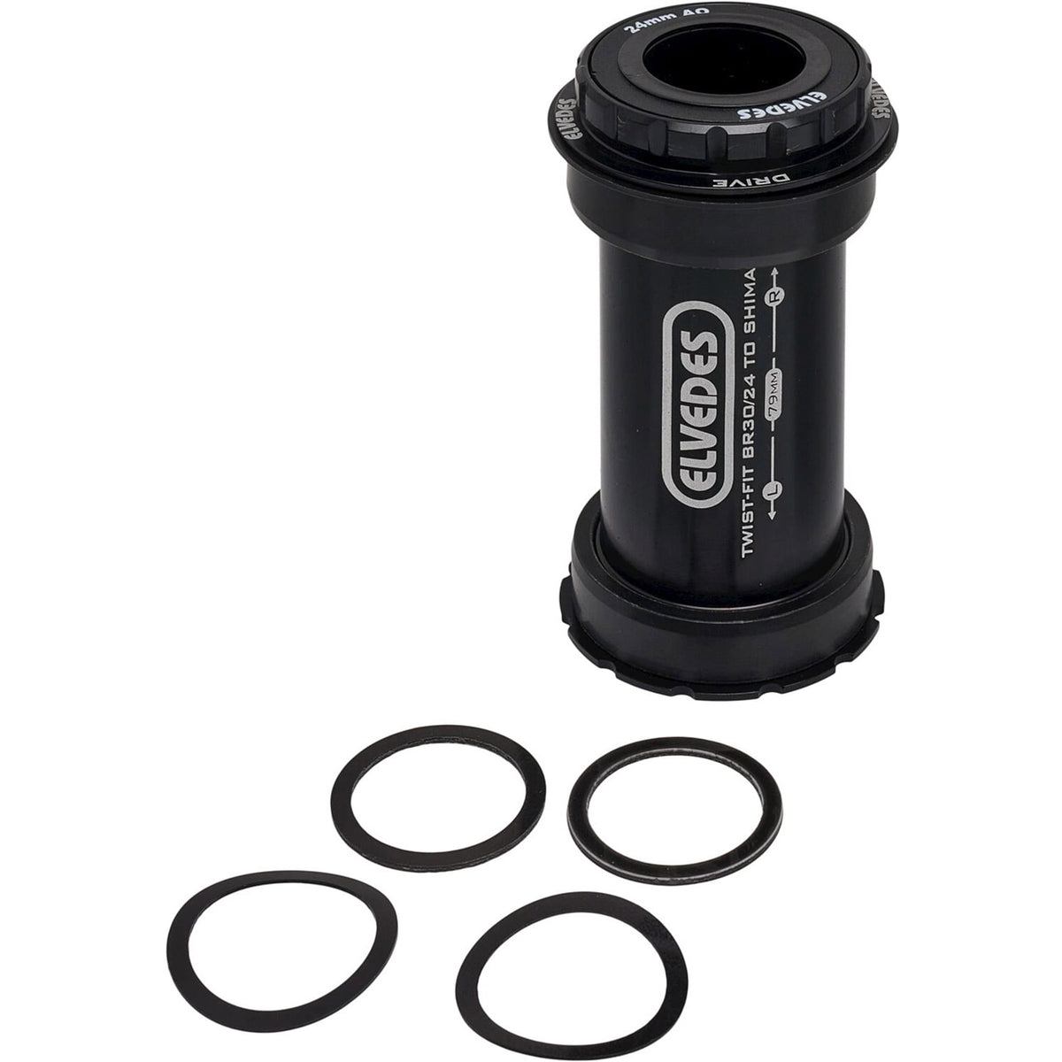 Elvedes dolna adapter Twistfit BB Right Shimano 24 mm