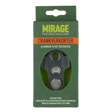 Turnerzy korby mirage z śrubą ze stali nierdzewnej aluminium T6 srebrne