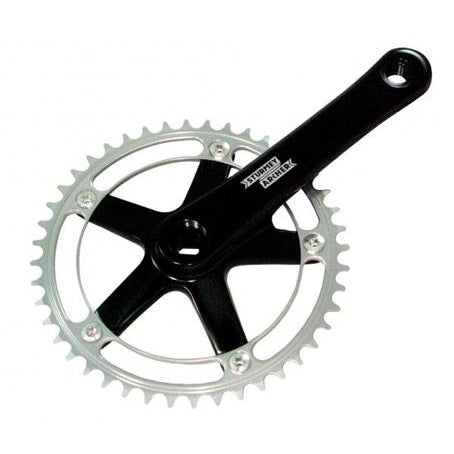 Korba Sturmeyarcher Sturmey Archer 46t czarno-srebrna 170mm fct66 (sa)