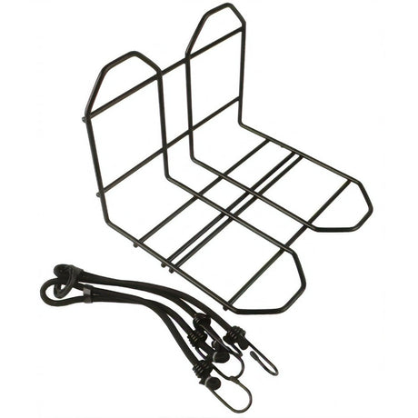 Pokład bagażowy 28 cm stalowy czarny