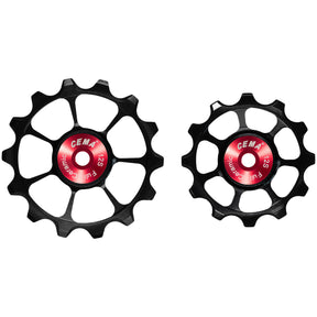 CEMA DERALEUR SWIES Pełna ceramiczna Shimano 12V Czarna