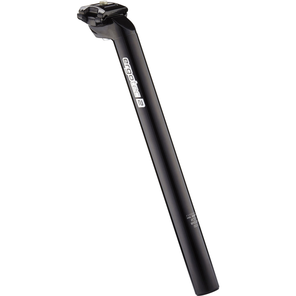 Ergotec Seat Post Patent CNC 30.4x350 mm Alu Black