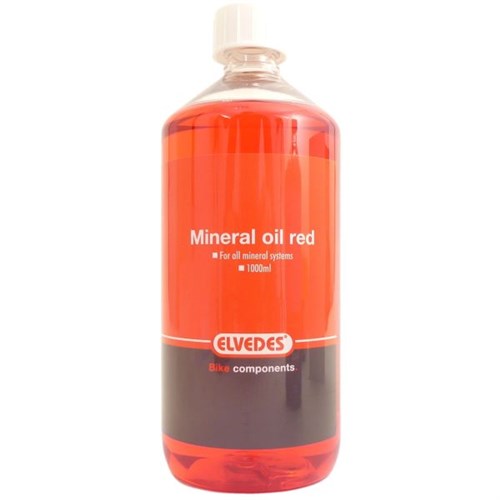 Elvedes olej czerwona ciecz mineralna