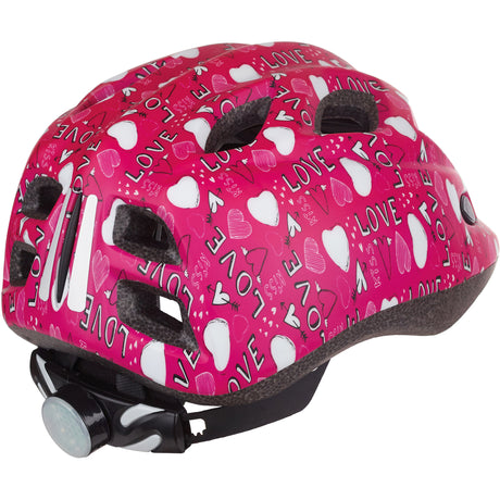 Hełm rowerowy Polisport Junigoud S 52-56CM Miłość z światłem LED