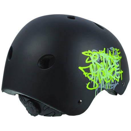 Polisport Urban Radical rower Helmet S 53-55cm Graffiti Black Green