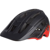 Hełm rowerowy Polisport Mountain Pro M 55-58 cm Czarny czerwony