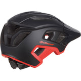 Hełm rowerowy Polisport Mountain Pro M 55-58 cm Czarny czerwony