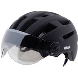 Buzaglo mirage kask miejski speed pedelec led 58-61cm matowy czarny