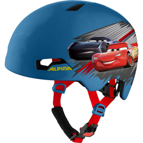 Dziecięcy kask sportowy Alpina Auta Disneya 47-51 matowy