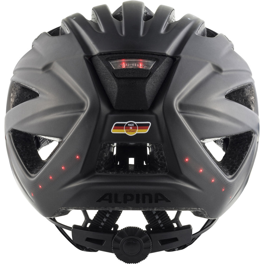 Alpina Helm Haga poprowadził czarny Matt 58-63