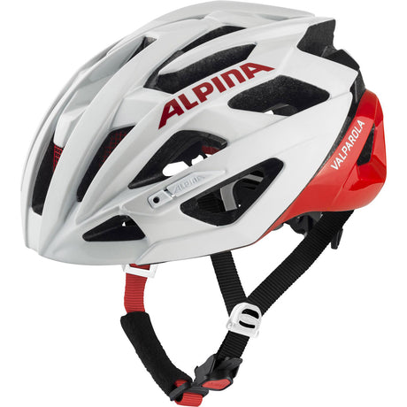 Kask Alpina Sports Tour Valparola 51-56 biało-czerwony