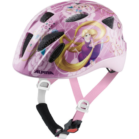Sportowy kask dziecięcy Alpina Ximo Disney Roszpunka 45-49
