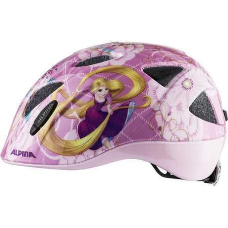 Sportowy kask dziecięcy Alpina Ximo Disney Roszpunka 47-51