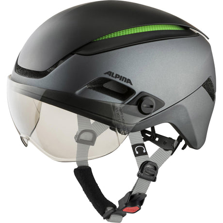 Sportowy kask miejski Alpina Altona v 52-57 matowy antracyt