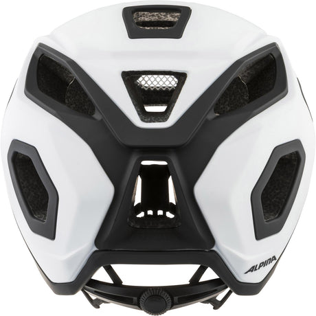 Sportowy kask mtb Alpina Comox 52-57 w kolorze białym matowym