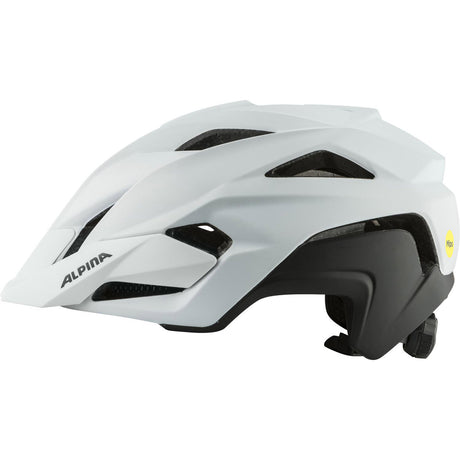 Sportowy kask mtb Alpina Stan Mips Tocsen 51-55 matowy biały