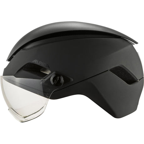 Sportowy kask miejski Alpina Altona 52-57 w kolorze czarnym matowym