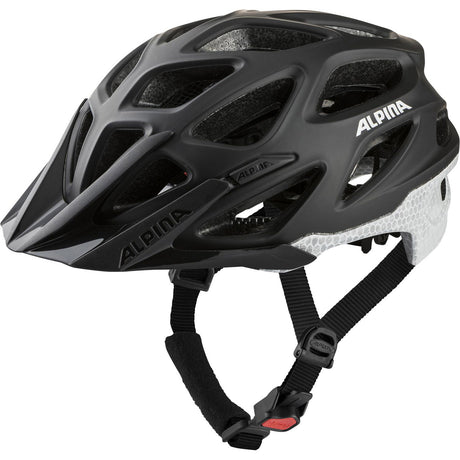 Sportowy kask mtb Alpina Mythos odblaskowy 57-62 czarny