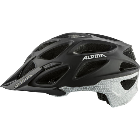 Sportowy kask mtb Alpina Mythos odblaskowy 57-62 czarny