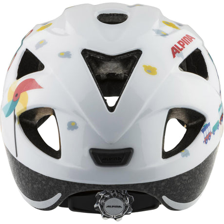Kask sportowy dziecięcy Alpina ximo biały miś 47-51 połysk