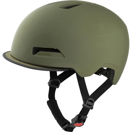 Sportowy kask miejski Alpina Brooklyn 52-57 matowy oliwkowy