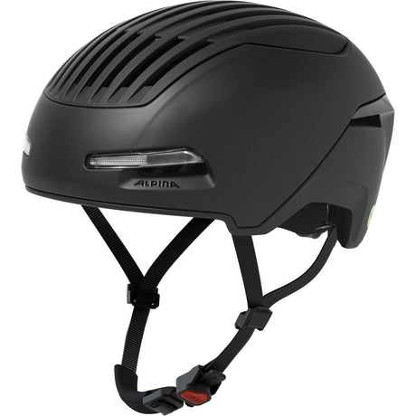 Sportowy kask miejski Alpina Brighton Mips 55-59 w kolorze czarnym matowym