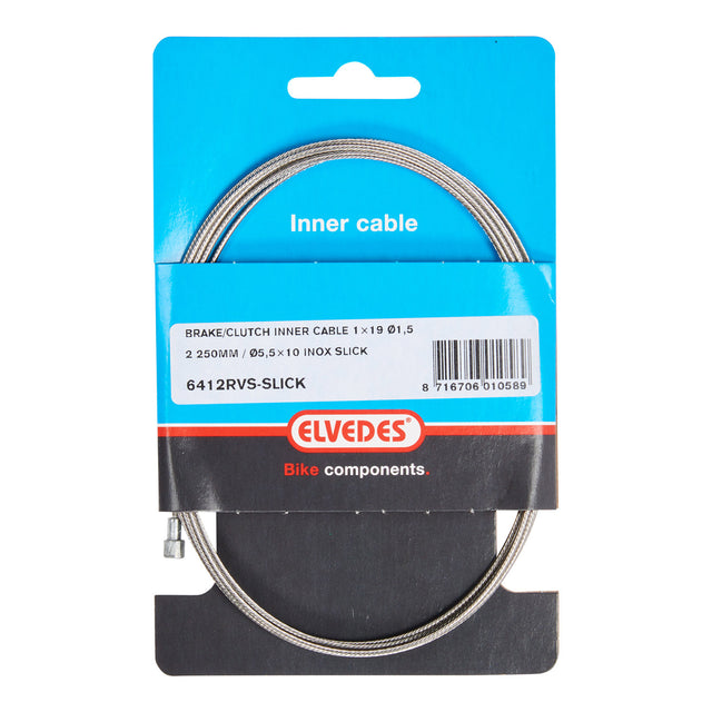 Elvedes rem binnenkabel 2250 mm stal nierdzewna