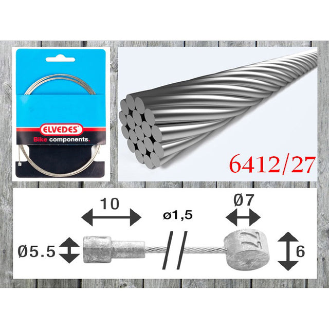 Kabel gazowy w Elvedes Universal 4T (2009004)