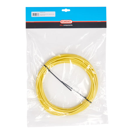 Elvedes rem outter kabel z podszewką teflonową Ø4,9 mm 10 metrów (rolka) - żółty