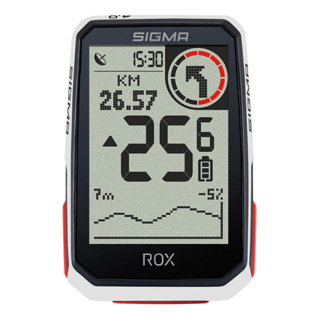 SIGMA ROX 4.0 GPS SW WI HR Starther Hod Cad Snelh czujnik górny zestaw mocowania