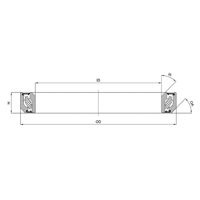 Łożysko kulkowe Unii łożysko kulkowe CB-706 27,15x38x6,5