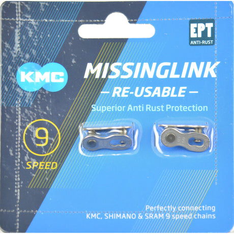 Ogniwo Łańcucha KMC X9 1 2x11 128 - Srebrne