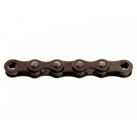 KMC Z1 breed 50m ketting - bruin