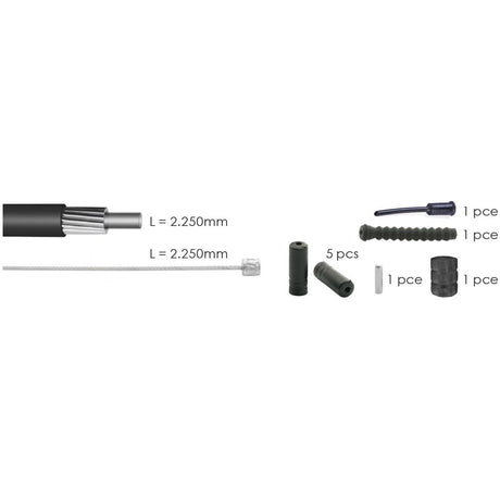 Elvedes Switch Cabel Kit Univ. Czarny 2021040