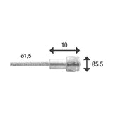 Elvedes REM Binnenkabel 2250 mm V-Nipple 6412RVS-49