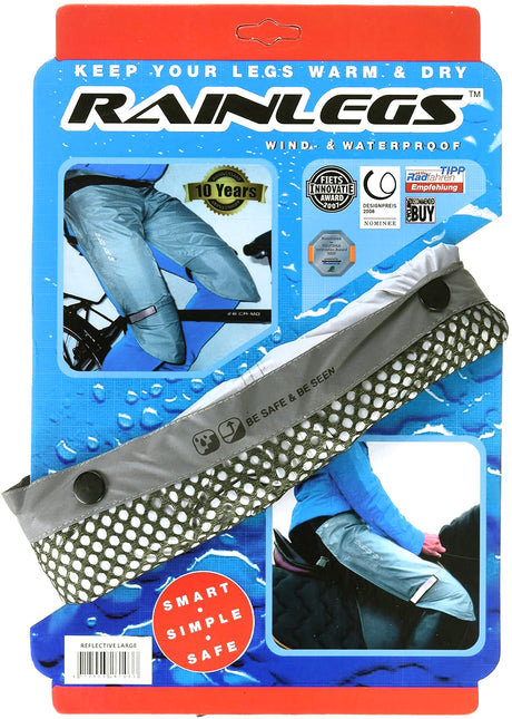 Odblaskowe spodnie przeciwdeszczowe Rainlegs