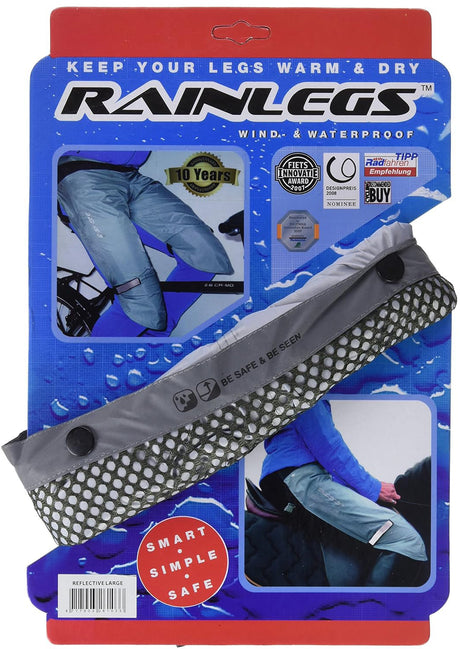 Odblaskowe spodnie przeciwdeszczowe Rainlegs