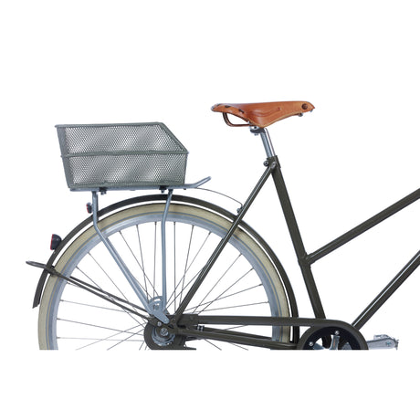 Basil Cento S - Kosz rowerowy - z tyłu - Olive Green