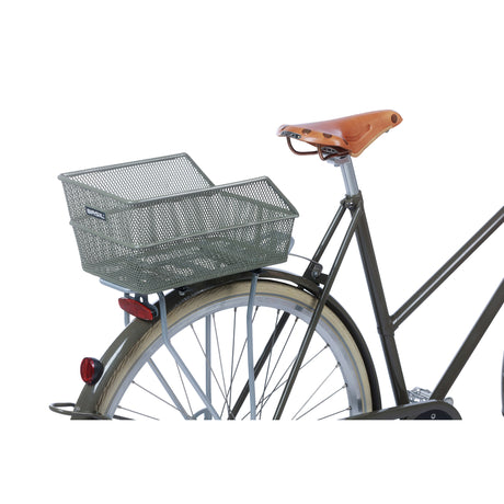 Basil Cento S - Kosz rowerowy - z tyłu - Olive Green