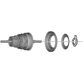Wnętrze Shimano 175,5 mm REMNAAF SG-C3000-7C-DX