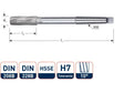 Rozwiertak maszynowy Rotec mc h7 15mm spirala.