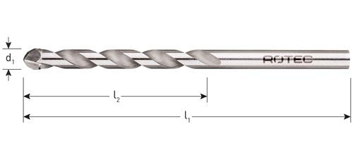 Wiertło do płytek Rotec Extreme 4,0 mm