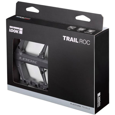 Spójrz na pedały Trail Roc w kolorze czarnym