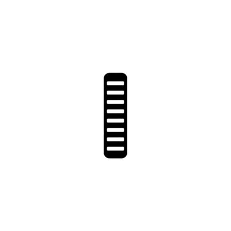 Opaska kablowa Rrp proguard - przód - naklejka - standard - kolor biały
