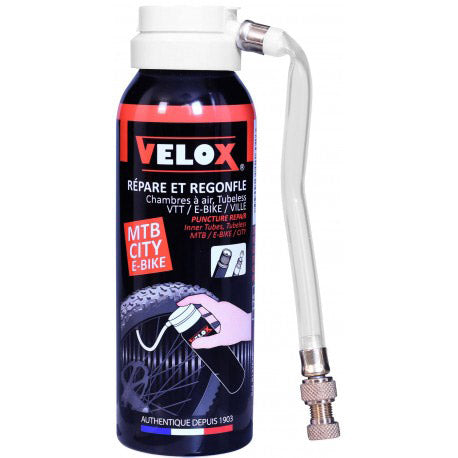 Spray Velox może -naprawić rower Tyerepair 125 ml