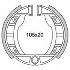 Segment hamulca Newfren GF0152 CIAO, SI Ø105 mm dla (koło odlewane)